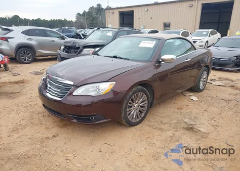 2013 Chrysler 200 Limited from USA, damaged, VIN 1C3BCBFG7DN633334